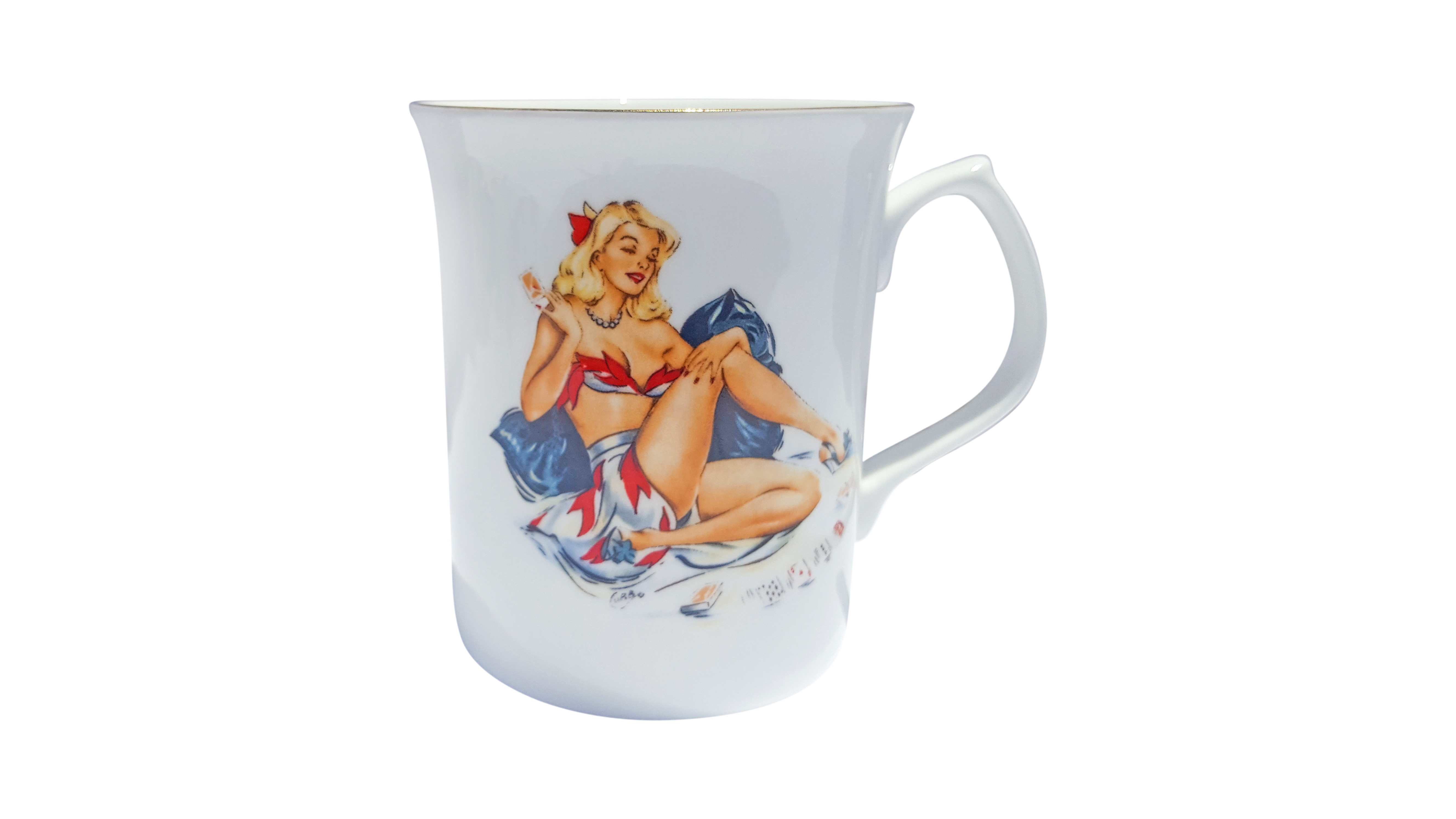 Glamour Girl Tankard 4 Cards